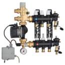 Коллектор теплого пола Caleffi 3 контура