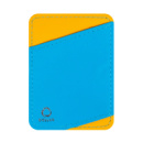 Холдер для карток WAUDOG Family з малюнком «Colors of freedom», преміум шкіра (ширина 70 мм, довжина 95 мм)