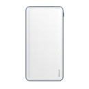 PowerBank Baseus Simbo 10000mAh, Input: 5V/2,4А/1,5А(Type-C,Lightning), Output:5V/3А/2,1А(Type-C,USB), FastCharge,Q1,plastic,White