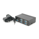 Активный сплиттер VGA сигнала KV-FJ2504S 150MHz 4 Port, DC5V / 2A
