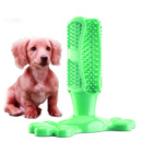 Игрушка для для чистки зубов для собак 11503 12.6х9х4 см зеленая