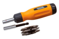 Отвертка Mastertool реверсивная 12 ед. (40-0518)
