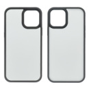 Чехол Colorful Matte Case для Apple iPhone 12/ 12 Pro черный Люкс