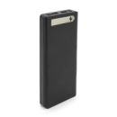 Power bank Voltronic M10-PD под 10х18650, флешlight, Output:5V-3A/9V-2A/12V-1.5A, Micro-USB, Type-C, Digital display, ABS, PVC, Black, BOX