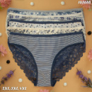 Трусы слипы женские Nicoletta Турция батал 2XL 5 шт.