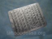 Иглы для татуажа универсальные 1-0,30 mm в блистере 10 шт