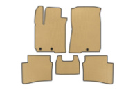 Коврики EVA (Бежевые) для Hyundai I-20 2014-2020 гг