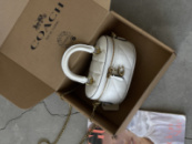 Сумка Coach Trail Crossbody 17 білий