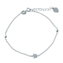 Серебряный браслет CatalogSilver с без камней, вес изделия 1,44 гр (1994122) 1720 размер