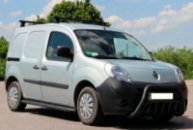 Кенгурятник WT002 Black (нерж.) для Renault Kangoo 2008-2020 гг
