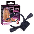 Ерекційне кільце-утяжка з вібрацією «Vib Silicone Ring» від You 2 Toys