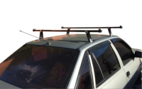 Багажник на водосток - 128см - Кенгуру - UNI - Сталева квадр. (ВАЗ2101-099,ЗАЗ,Москвич,Волга)