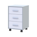 Тумба офисная Doros Т3 43х42х66,4 см Серый/Белый (DRS-011402)