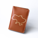 Докхолдер ''Карта України'' коричнева з позолотою