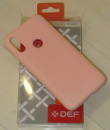 Чехол DEF для Xiaomi Redmi 7 Nano silicone коралловый