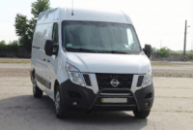 Кенгурятник WT018 Black (нерж.) для Opel Movano 2010-2021 гг