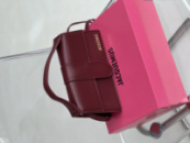 Сумка Jacquemus Le Grand Bambino бордовий