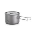 Кастрюля титановая со сложной ручкой 1300 мл Naturehike NH18T202-B