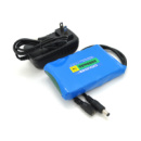 Аккумуляторная батарея литиевая QiSuo 24V 3A с элементами Li-ion 18650 + зарядное устройство 25.2V1A,DC5.5x2.1, (112x20x70mm)