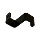 Крючок Mzavod для банкетки черный