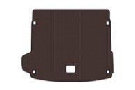 Резиновый коврик в багажник Carsuit (Коричневый) для Ауди Q5 2017-2025 гг