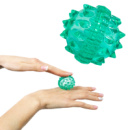 Массажер су джок шарик с шипами «Ёжик» 4 см Зелёный, массажер для пальцев су джок - мячик су джок (ST)