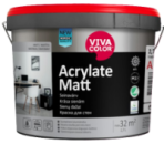 Зносостійка акрилатна фарба для стін Acrylate Matt 9л