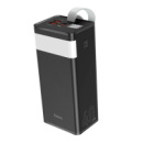 Power Bank HOCO J86 40000mAh, 2USB+Type-C+micro, PD20W, фонарик, Black, 0.790kg