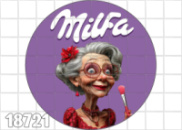 Цукрові картинки Milfa, Мілфа