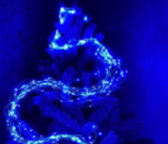 Гірлянда RD-209 кінський хвіст 510LED 17 ліній по 30LED 3м 220В Колір ламп-Синій