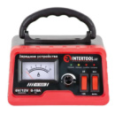 Зарядное устройство 6/12В, регулировка силы тока 0-10А, 230В INTERTOOL (AT-3020)