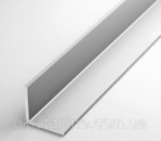 Уголок разносторонний алюминиевый, 25х15х1,5 мм без покрытия