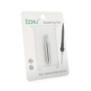 Жало для паяльника BAKKU BK-900M-T-SK,silver, 4*6,3mm, медь, гальваническое покрытие, высокая теплопроводность, быстрый нагрев, широкий конус