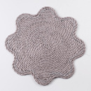 Салфетка сервировочная на стол Ø38 (см) под тарелки и столовые приборы Серый HP-35-1G