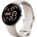 Смарт-годинник Google Pixel Watch 3 41mm Wi-Fi Polished Silver Aluminum Case/Porcelain Active Band (Код товару:41407)