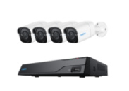 Комплект видеонаблюдения с 4 уличными 5МП POE камеры Reolink NVS8-5MB4 (4 уличных POE камеры, POE видеорегистратор c HDD 2TB)