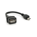 Кабель USB 2.0 AF/Micro-B OTG,0.1m