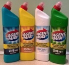 Гель для чистки унитаза Agent Max1,1л