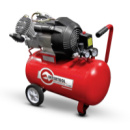 Компресор INTERTOOL PT-0007, 50 л, 3 кВт, 220 В, 8 атм, 420 л/хв, 2 циліндра