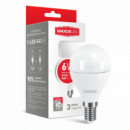 Светодиодная LED лампа MAXUS G45 6W теплый свет E14 (1-LED-543)