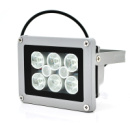 Прожектор направленный с сумеречным датчиком YOSO 12V 10W, 8LED, IP66, угол обзора 60°, дальность до 30м, 113*86*63мм, BOX