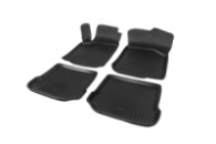 Резиновые коврики с бортом (4 шт, Polytep) для Volkswagen Golf 4