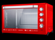 Духовка электрическая Liberton LEO-1000-Red красная 2400 Вт