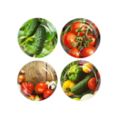 Крышки для консервации Фрукты на тарелке