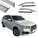 Дефлектори вікон Audi Q7 2016-2020 скотч «FLY» «молдинг із нерж. сталі 3D» BADQ71623-W/S (224)