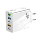 Зарядний пристрій PD 65W швидка зарядка Quick Charge 3.0 USB, Type-C PD