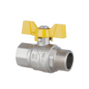 Кран кульовий Thermo Alliance Forte 1« ВЗ для газа (метелик) SF607G25