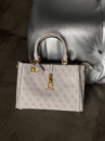 Сумка Guess James medium пудровий