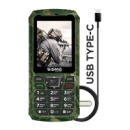 Телефон Sigma Mobile X-treme PR68 Type-C Khaki (Код товару:39530)