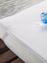 Наматрацник Aqua stop Ecotton Classic soft 140х200 см водонепроникний на резинці по кутам білий